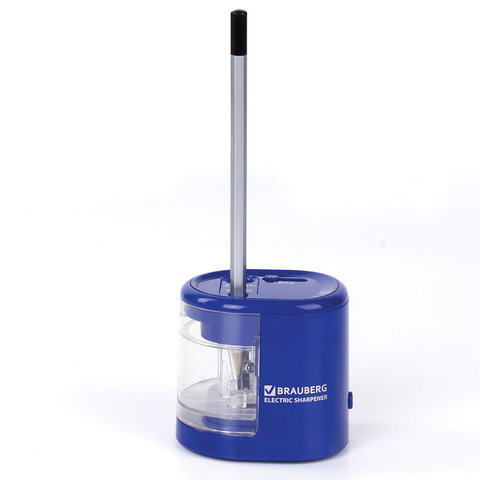 Точилка электрическая BRAUBERG "Extra", два отверстия 6-8/9-12 мм,