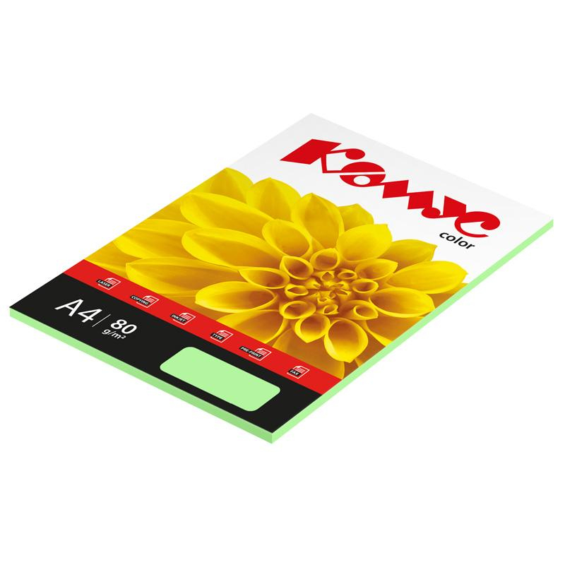 Бумага цветная Комус Color (лагуна пастель) 80г, А4, 50 л. Бумага цветная Комус Color (лагуна пастель) 80г, А4, 50 л.