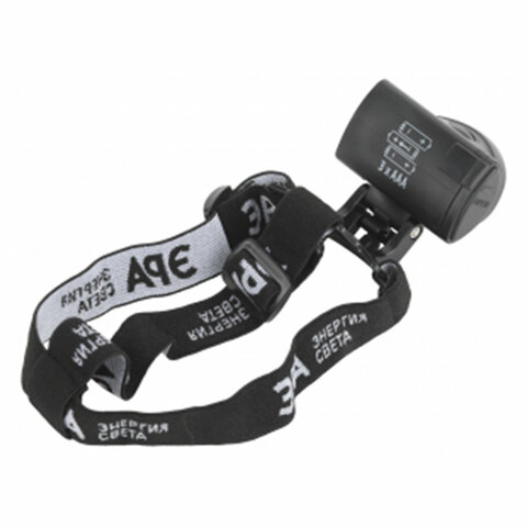 Фонарь налобный ЭРА 5Вт COB, 3 режима, сенсорная кнопка, питание 3хААА (не в