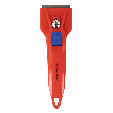 Скребок для любых поверхностей (стеклокерамика, стекло, плитка) BRAUBERG BASE, Скребок для любых поверхностей (стеклокерамика, стекло, плитка) BRAUBERG BASE,