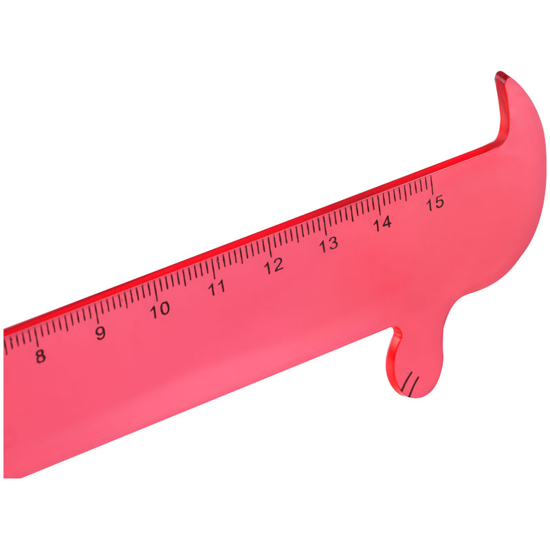 Линейка 15см Мульти-Пульти, "Такса", пластиковая, прозрачная, красная, Линейка 15см Мульти-Пульти, "Такса", пластиковая, прозрачная, красная,