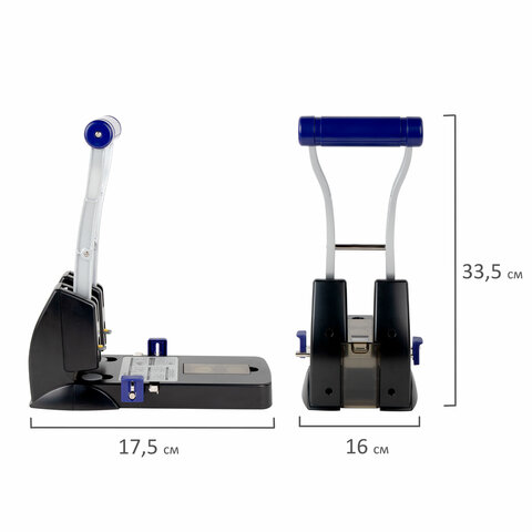 Дырокол металлический МОЩНЫЙ BRAUBERG "EXTRA Heavy duty", до 160 Дырокол металлический МОЩНЫЙ BRAUBERG "EXTRA Heavy duty", до 160