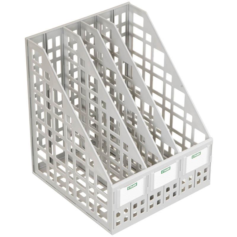 Лоток вертикальный сборный 4 отделения, серый: ЛТ82 штр.: 4620000637219 Лоток вертикальный сборный 4 отделения, серый: ЛТ82 штр.: 4620000637219