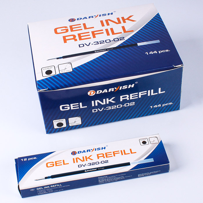 Стержень гелевый черный "Darvish" Стержень гелевый черный "Darvish"