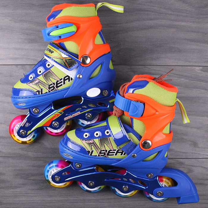 Роликовые коньки для девочек и мальчиков размер (30-34) раздвижные