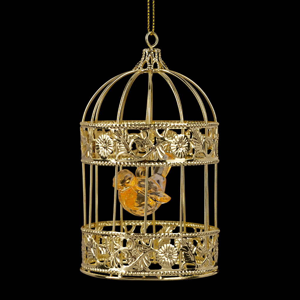 Украшение ErichKrause Decor® Рождественская птичка 10см Украшение ErichKrause Decor® Рождественская птичка 10см