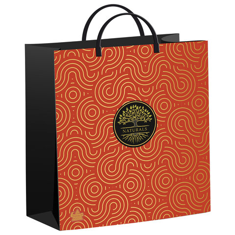 Пакет с пластиковой ручкой, мягкий пластик, 26х24см, "Естественный Пакет с пластиковой ручкой, мягкий пластик, 26х24см, "Естественный