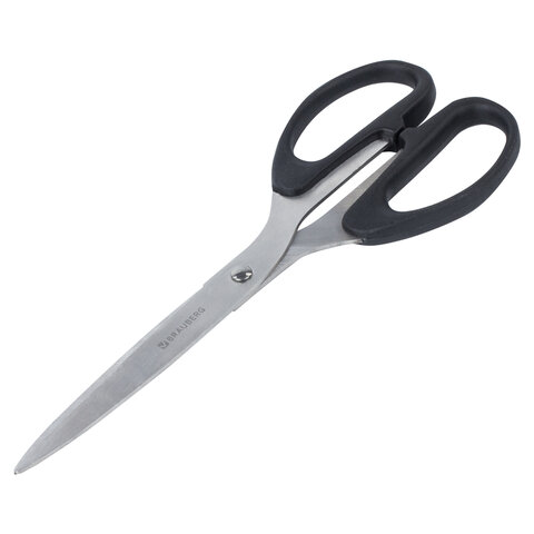 Ножницы BRAUBERG "Classic", 210 мм, классической формы, чёрные, 2-х Ножницы BRAUBERG "Classic", 210 мм, классической формы, чёрные, 2-х