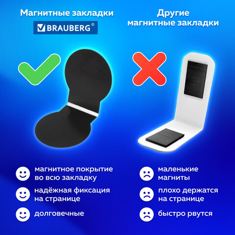 Закладки для книг МАГНИТНЫЕ, "SUNSET", набор 6 шт., 30х25 мм, Закладки для книг МАГНИТНЫЕ, "SUNSET", набор 6 шт., 30х25 мм,