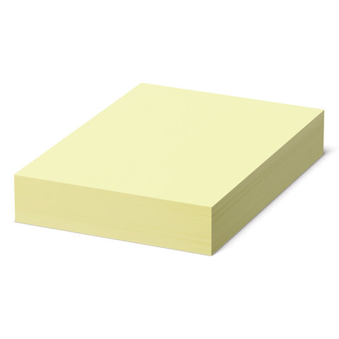 Бумага цветная BRAUBERG, А4, 80 г/м2, 500 л., пастель, желтая, для офисной Бумага цветная BRAUBERG, А4, 80 г/м2, 500 л., пастель, желтая, для офисной