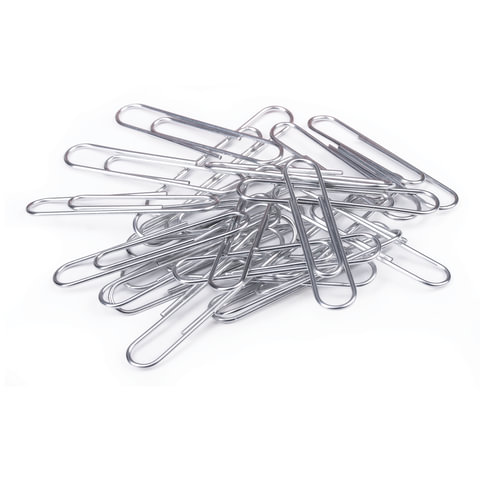 Скрепки STAFF, 50 мм, оцинкованные, 50 шт., в картонной коробке, Россия, 224800 Скрепки STAFF, 50 мм, оцинкованные, 50 шт., в картонной коробке, Россия, 224800