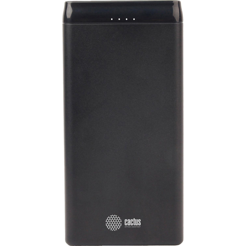 Внешний аккумулятор Cactus CS-PBFSFT-10000, 10000mAh 2.1A 2xUSB, черный Внешний аккумулятор Cactus CS-PBFSFT-10000, 10000mAh 2.1A 2xUSB, черный