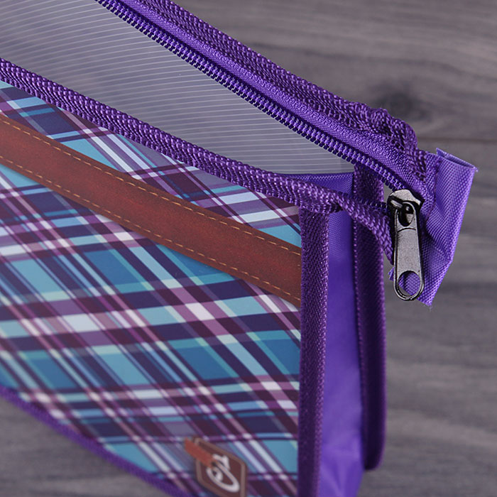 Папка для тетрадей А4 на молнии School time Папка для тетрадей А4 на молнии School time