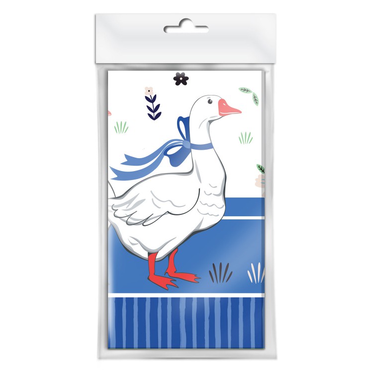 Скатерть Гуси-1, 120*180 см.