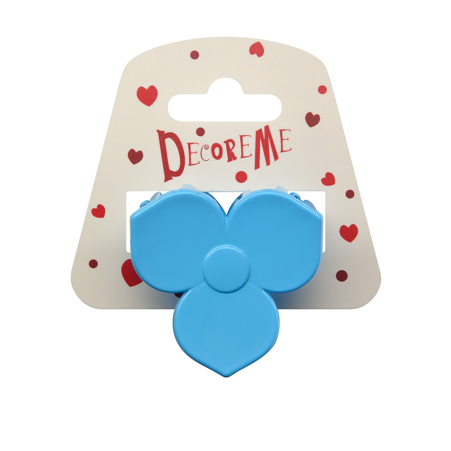 ЗАКОЛКА ДЛЯ ВОЛОС "КРАБИК" 5 СМ, 1ШТ, 8 ЦВЕТОВ