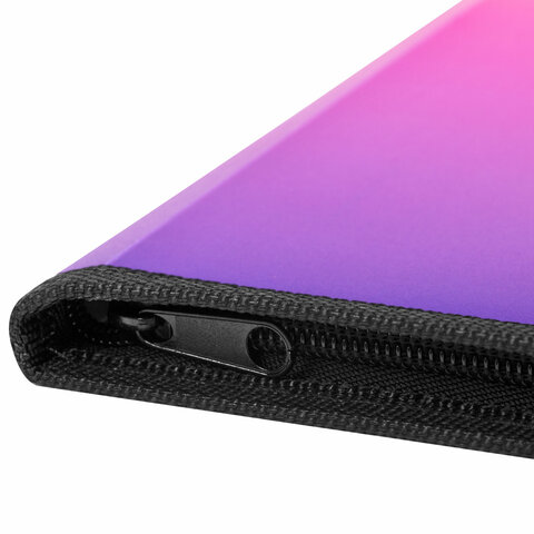 Папка объемная на молнии пластиковая BRAUBERG GRADE, А4, 330х240 мм, 600 мкм,