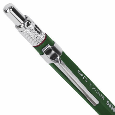 Карандаш механический 0,7 мм, HB, BRAUBERG "METALLIC X-07", Карандаш механический 0,7 мм, HB, BRAUBERG "METALLIC X-07",