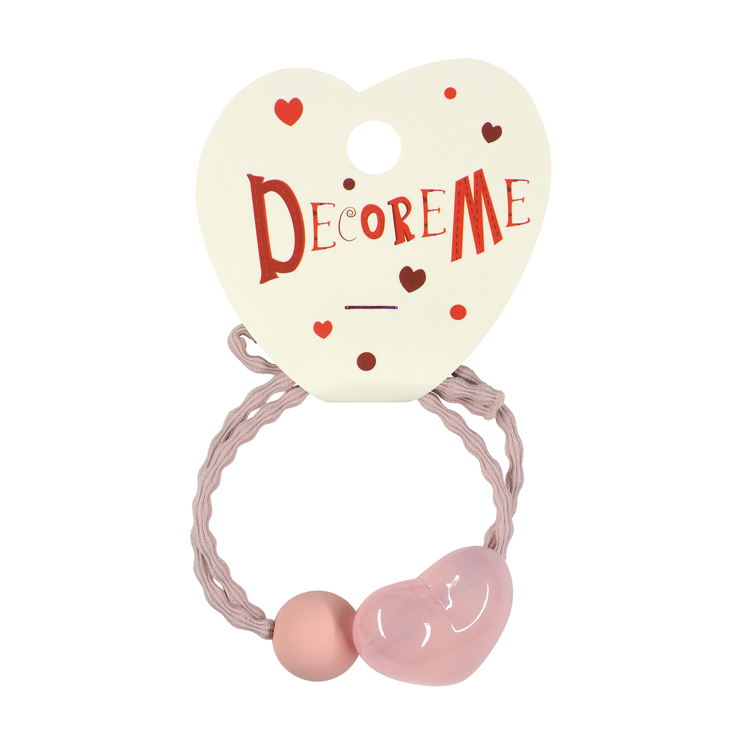 РЕЗИНКА ДЛЯ ВОЛОС "СЕРДЦЕ ПЛЮС" 1 ШТ, 4 ЦВЕТА РЕЗИНКА ДЛЯ ВОЛОС "СЕРДЦЕ ПЛЮС" 1 ШТ, 4 ЦВЕТА