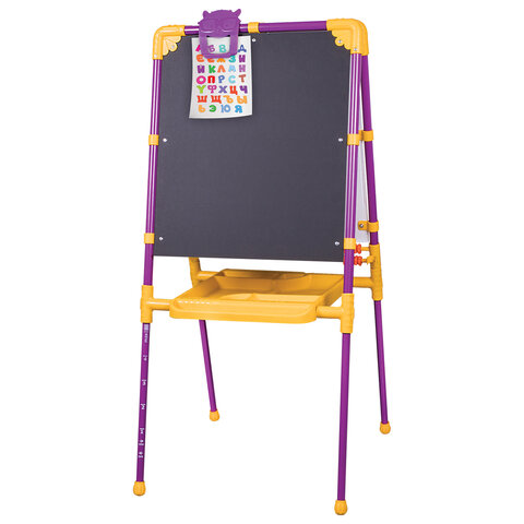 Мольберт растущий для мела/магнитно-маркерный, 53х46 см, BRAUBERG "NIKA