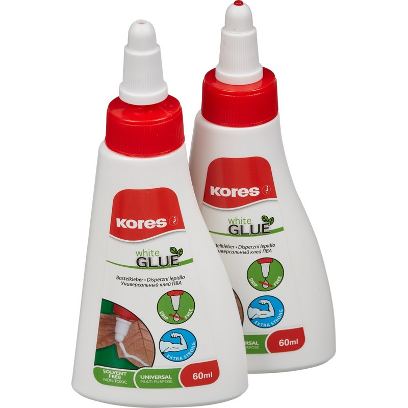 Клей ПВА Kores 60 -мл Клей ПВА Kores 60 -мл