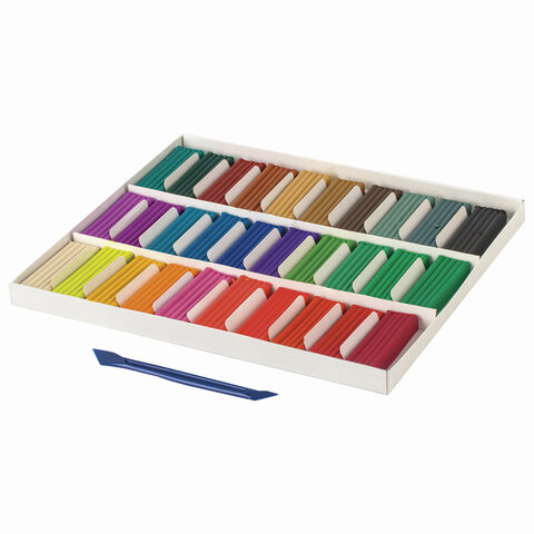 Пластилин классический ЮНЛАНДИЯ "ЮНЫЙ ВОЛШЕБНИК", 30 цветов, 600 г, со