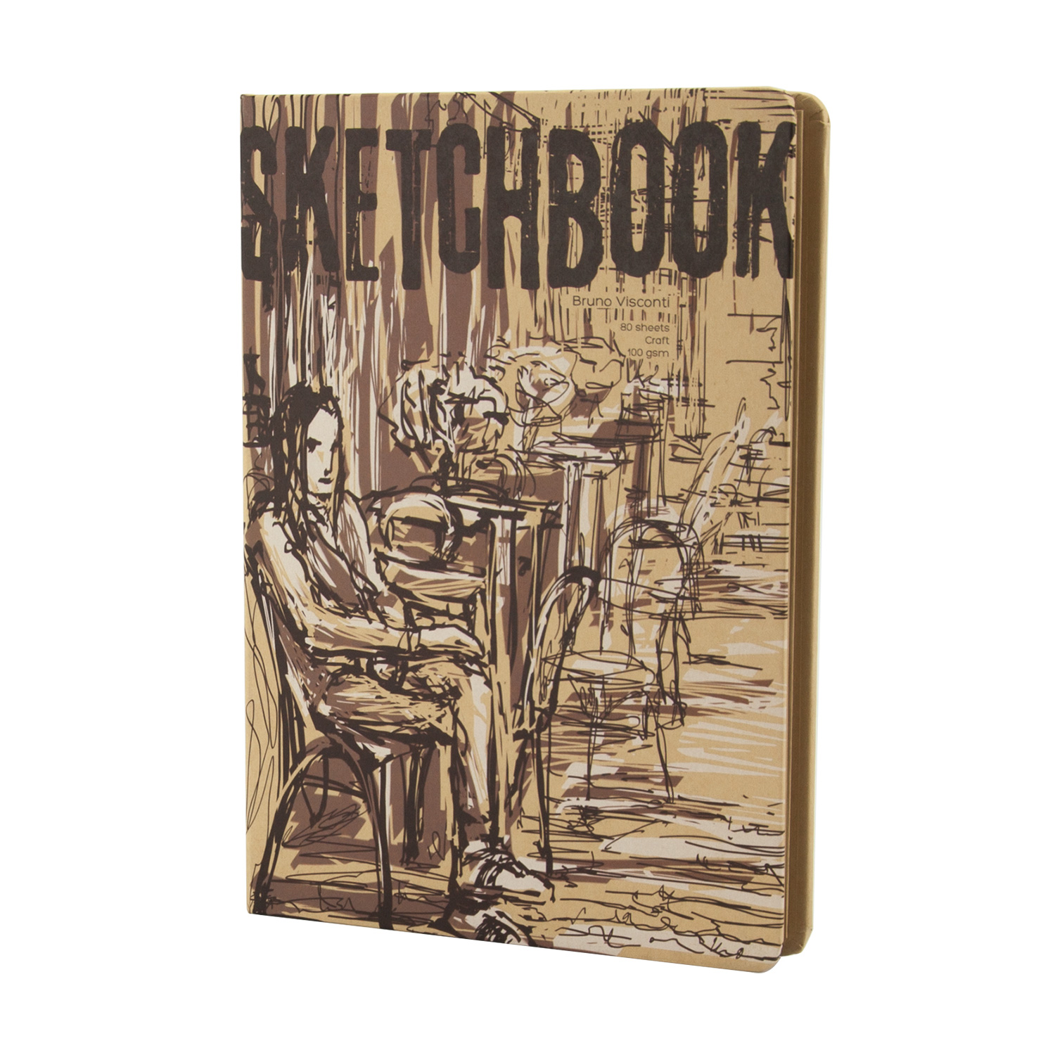 SKETCHBOOK BV, 179х250 мм, 80Л, КРАФТ 100 гр, В ТВЕРДОМ ПЕРЕПЛЕТЕ (3 ВИДА) SKETCHBOOK BV, 179х250 мм, 80Л, КРАФТ 100 гр, В ТВЕРДОМ ПЕРЕПЛЕТЕ (3 ВИДА)