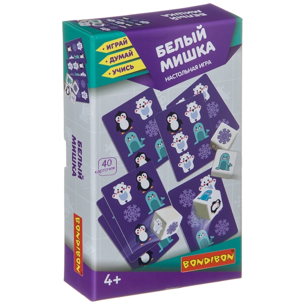 "Белый мишка" - настольная игра BONDIBON "Белый мишка" - настольная игра BONDIBON