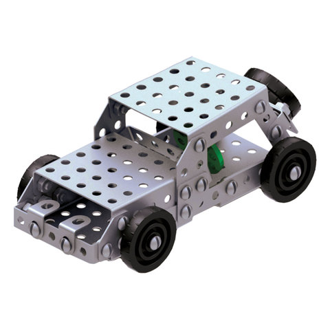 Конструктор металлический ЮНЛАНДИЯ "Для уроков труда №3", развивающий, Конструктор металлический ЮНЛАНДИЯ "Для уроков труда №3", развивающий,