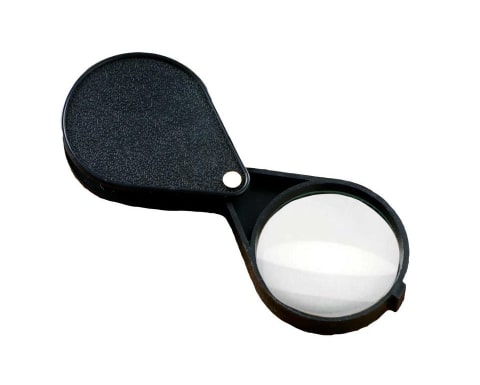 Лупа Brauberg 50 мм 6 складная, пластик Лупа Brauberg 50 мм 6 складная, пластик