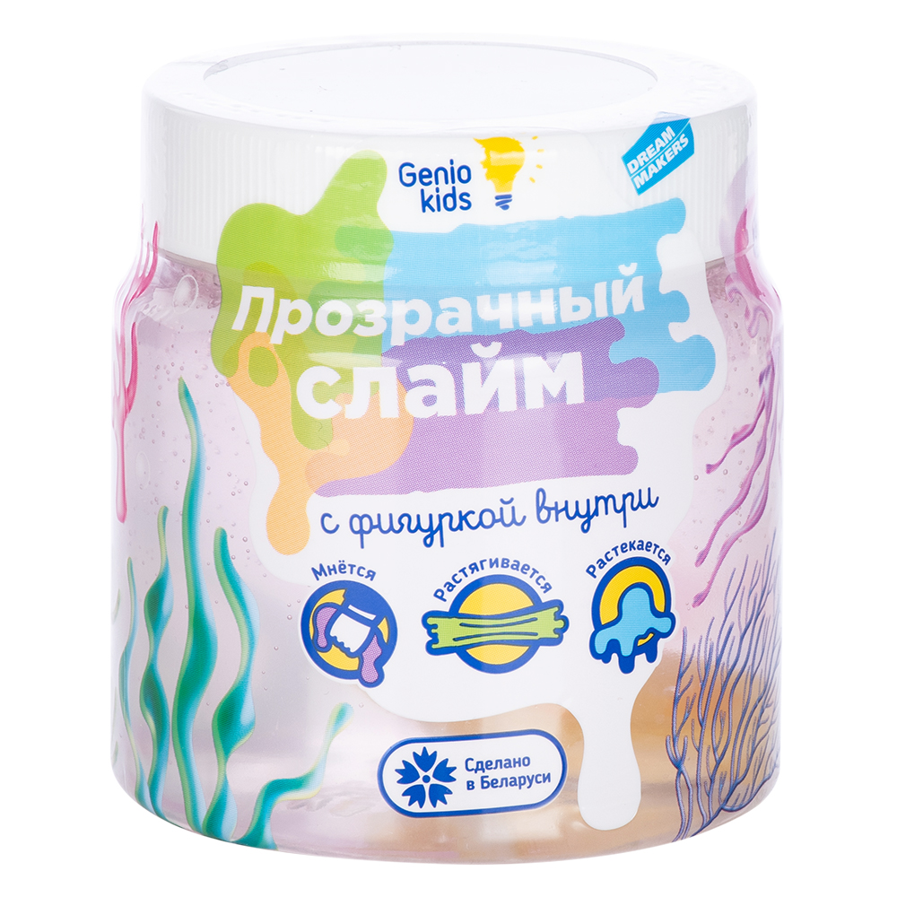 Игрушка "Мялка-жмялка", прозрачная с фигуркой Игрушка "Мялка-жмялка", прозрачная с фигуркой
