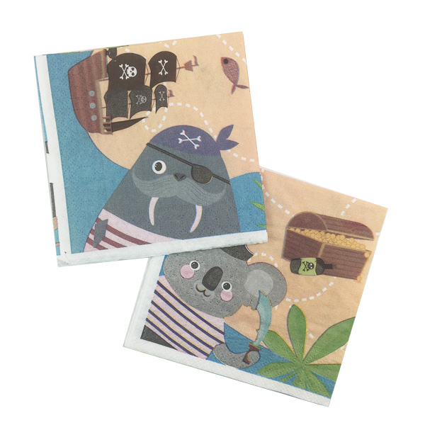 Салфетки Пираты "С Днем Рождения" 24х24 см 12 шт Салфетки Пираты "С Днем Рождения" 24х24 см 12 шт