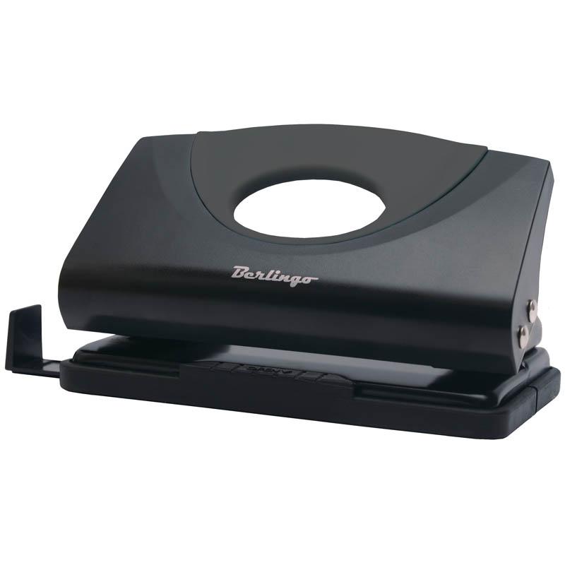 Дырокол "Office Soft" 10 л, пластиковый, черный, с линейкой: DDp_10161 Дырокол "Office Soft" 10 л, пластиковый, черный, с линейкой: DDp_10161