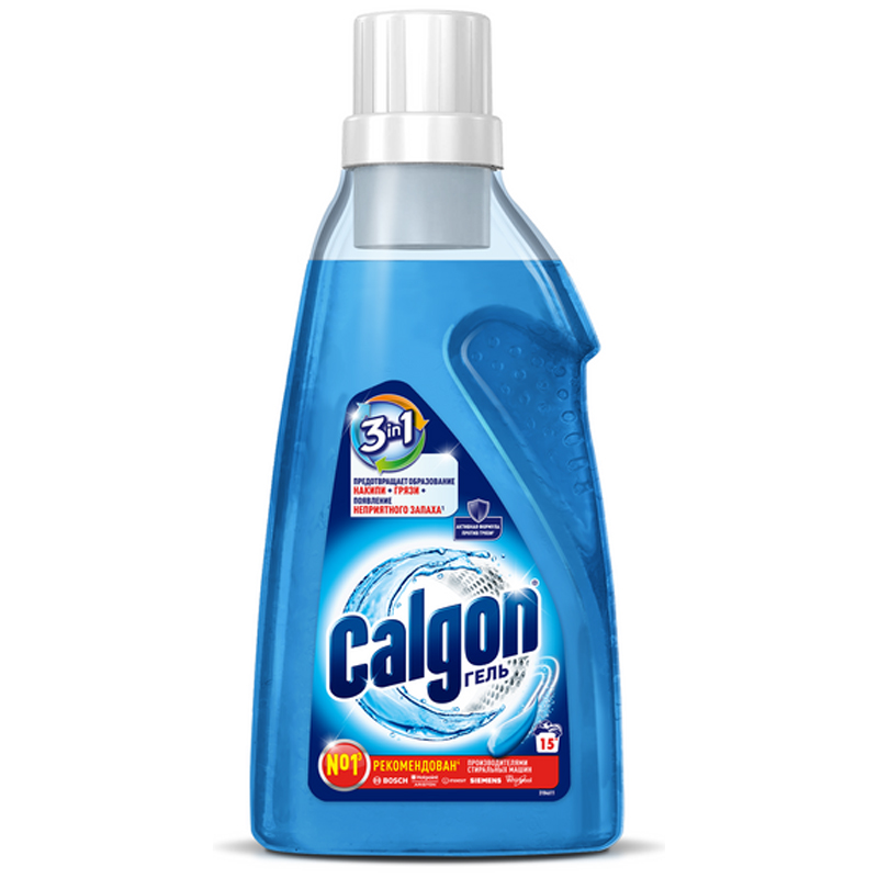 Смягчитель воды для стиральных машин Calgon 3в1, гель, 750мл Смягчитель воды для стиральных машин Calgon 3в1, гель, 750мл