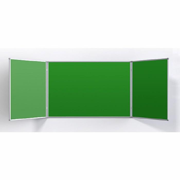 Доска магнитно-маркерная меловая 100х300 2-створ. штр. 4680237021823 Доска магнитно-маркерная меловая 100х300 2-створ. штр. 4680237021823