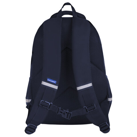 Рюкзак BRAUBERG INTENT, 2 отделения, 4 кармана, "Navy blue", 39х27х14 Рюкзак BRAUBERG INTENT, 2 отделения, 4 кармана, "Navy blue", 39х27х14