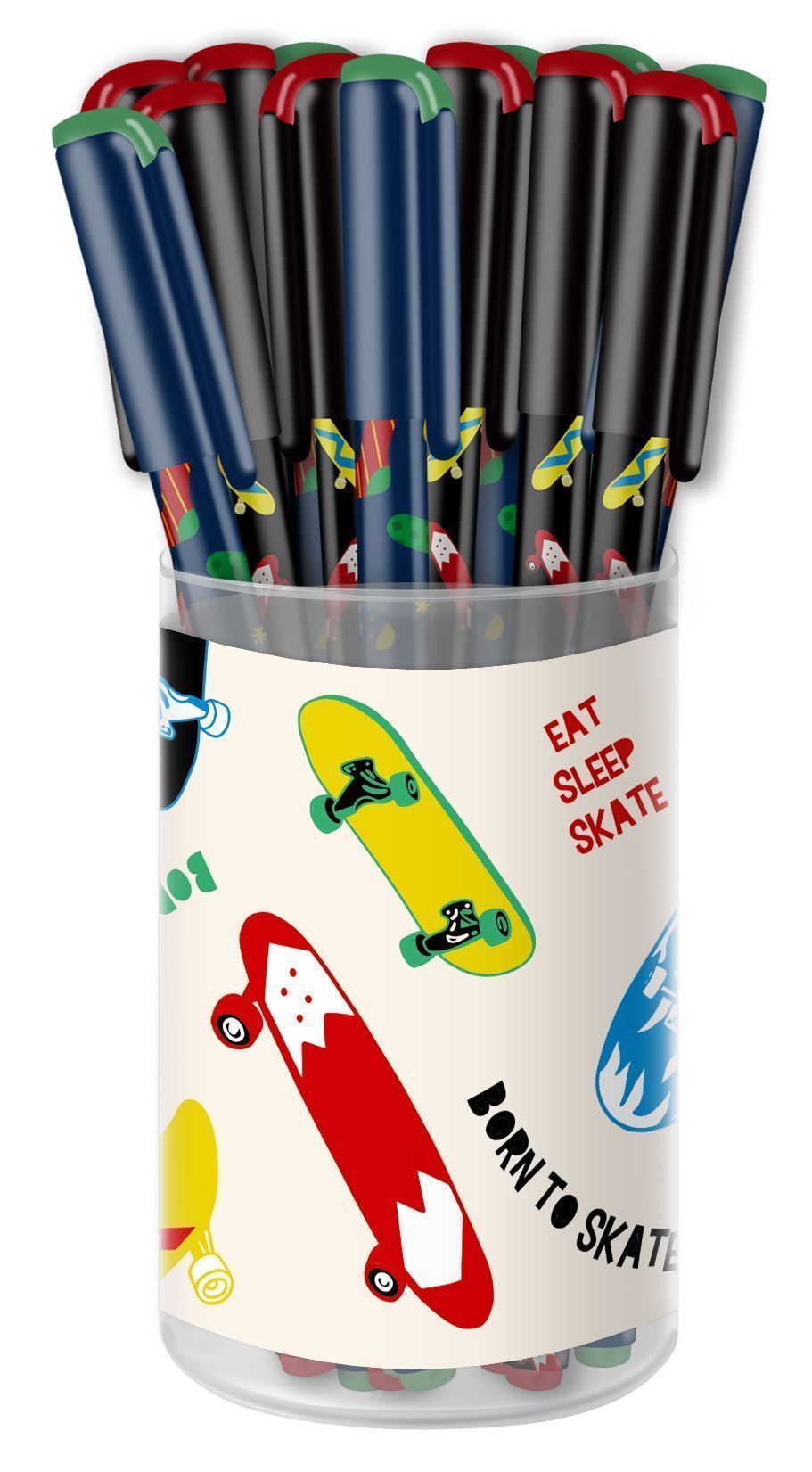 Ручка масляная LOREX KIDS LET'S SKATE Slim Soft синий 0,5 мм ассорти кругл. Ручка масляная LOREX KIDS LET'S SKATE Slim Soft синий 0,5 мм ассорти кругл.