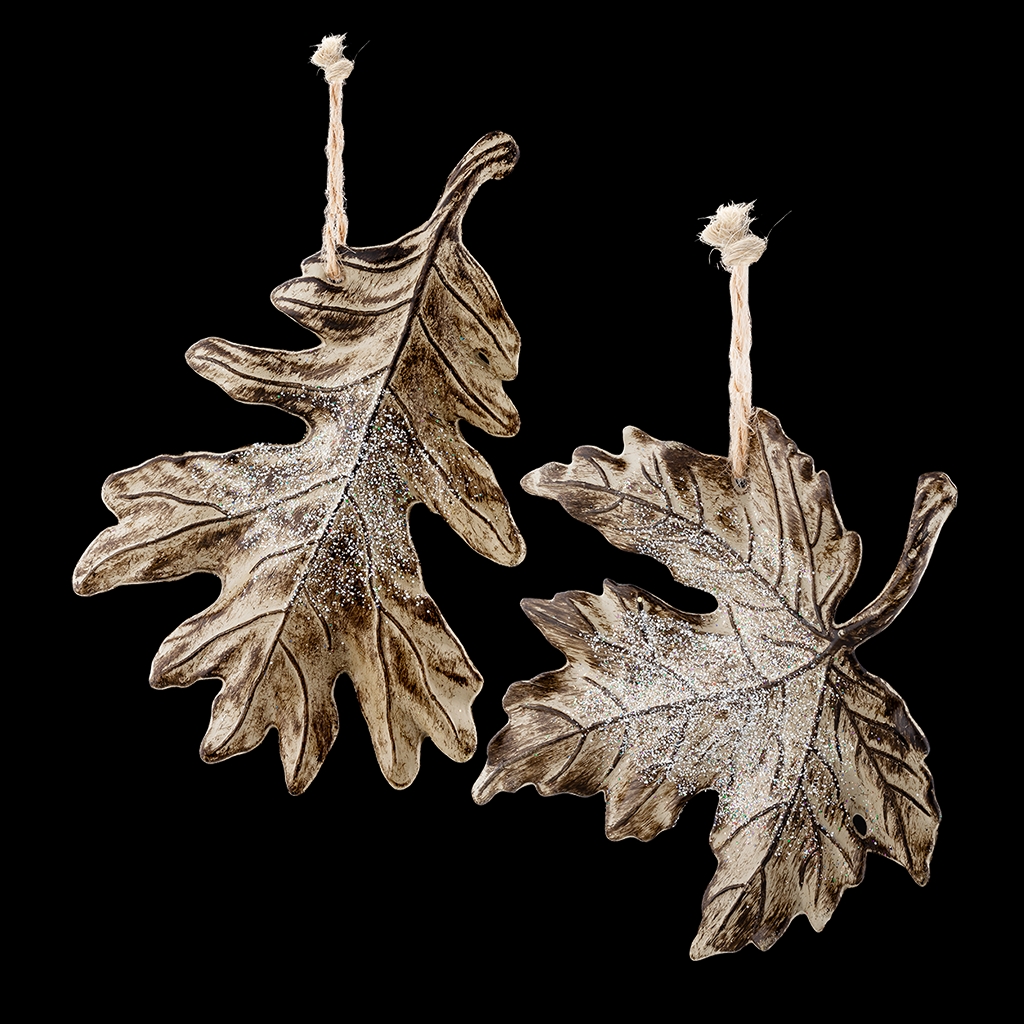 Украшение ErichKrause Decor Листочек woodland 14см Украшение ErichKrause Decor Листочек woodland 14см