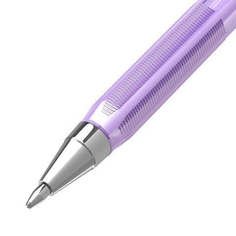 Ручка шариковая BRAUBERG "M-500 PASTEL", СИНЯЯ, корпус ассорти, узел