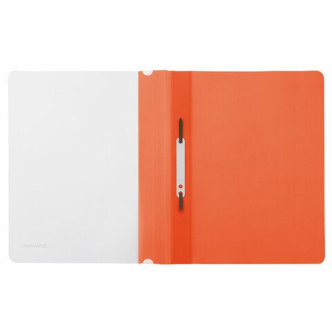 Скоросшиватель пластиковый BRAUBERG, А4, 130/180 мкм, оранжевый, 228673 Скоросшиватель пластиковый BRAUBERG, А4, 130/180 мкм, оранжевый, 228673