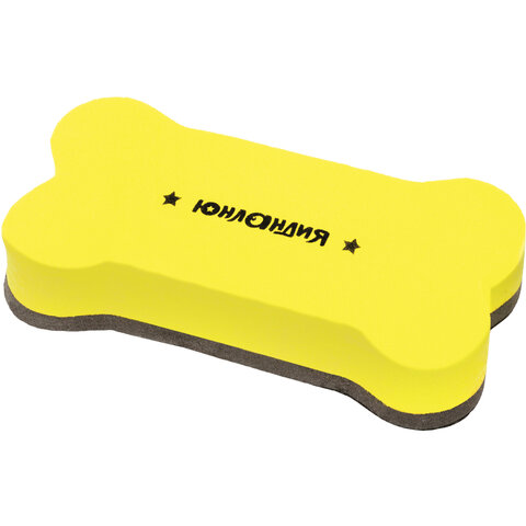 Стиратели магнитные для магнитно-маркерной доски ЮНЛАНДИЯ "Косточка",