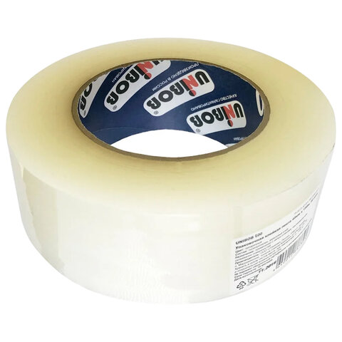 Клейкая лента упаковочная 48 мм х 198 м UNIBOB 600, прозрачная, толщина 45 Клейкая лента упаковочная 48 мм х 198 м UNIBOB 600, прозрачная, толщина 45