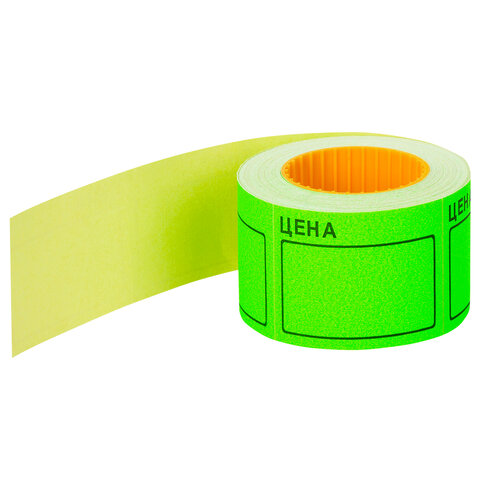 Ценник большой "Цена" 50х40 мм зеленый, самоклеящийся, КОМПЛЕКТ 5 Ценник большой "Цена" 50х40 мм зеленый, самоклеящийся, КОМПЛЕКТ 5