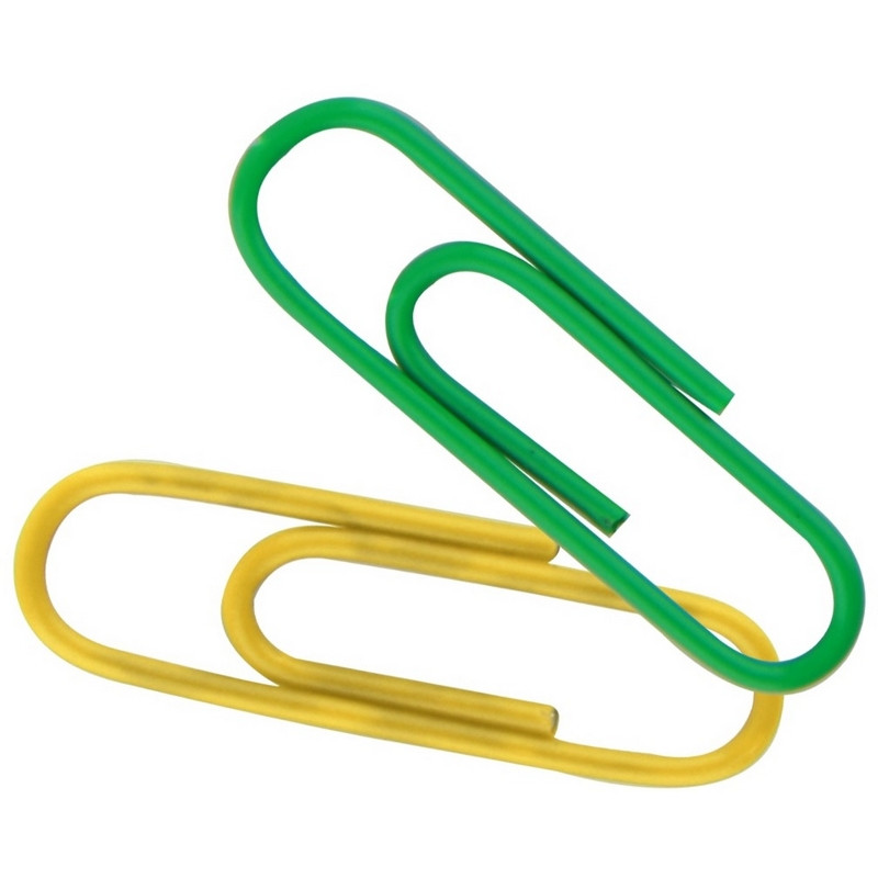 Скрепки Attache цветные, 33 мм, полимер, 100 шт.в карт.уп. Скрепки Attache цветные, 33 мм, полимер, 100 шт.в карт.уп.