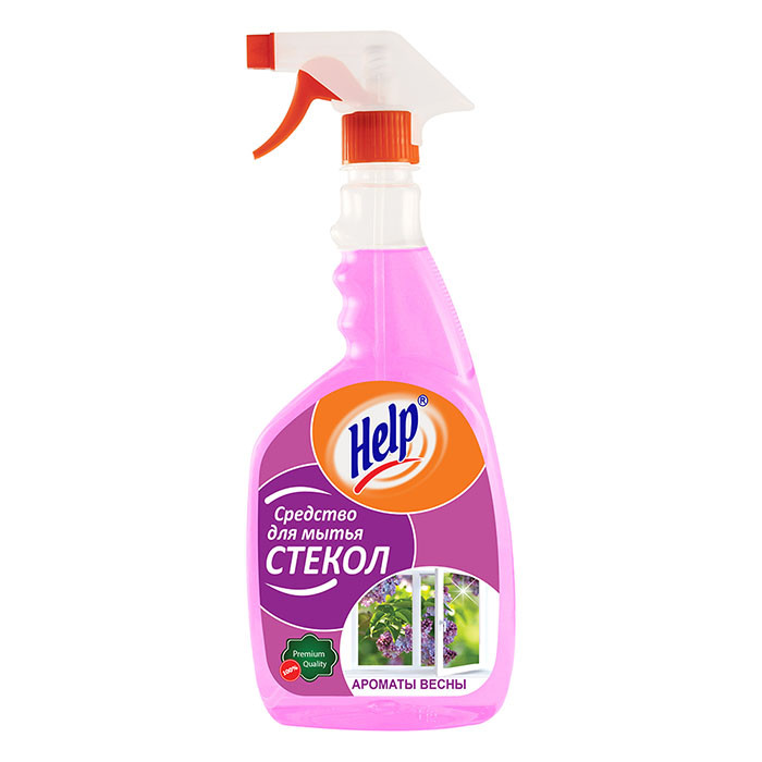 ХЕЛП для стекол 750мл.курок Аромат весны *3/12 ХЕЛП для стекол 750мл.курок Аромат весны *3/12