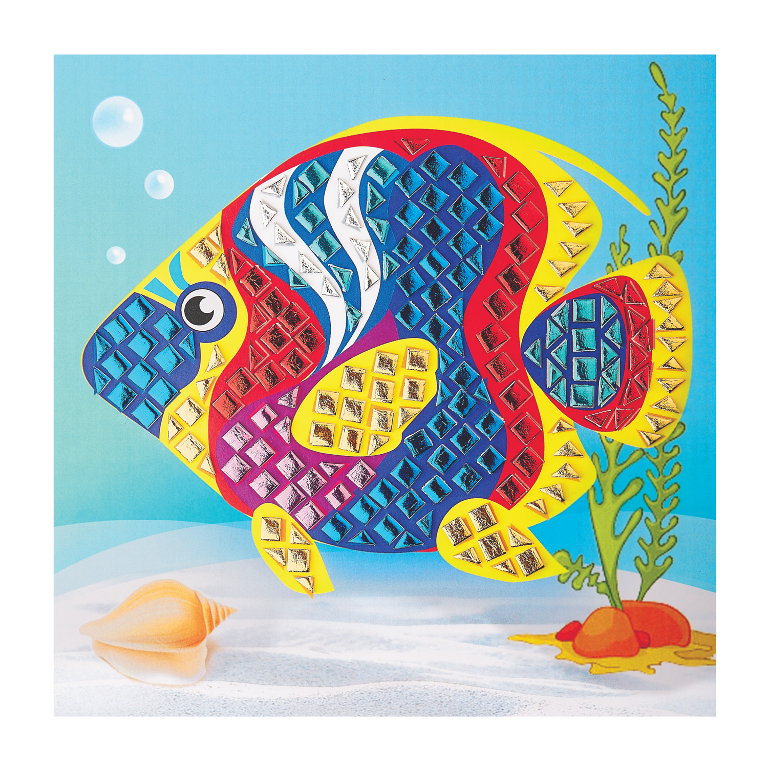 НАБОР ДЕКОРАТИВНАЯ МОЗАИКА №2 "РЫБКА" НАБОР ДЕКОРАТИВНАЯ МОЗАИКА №2 "РЫБКА"