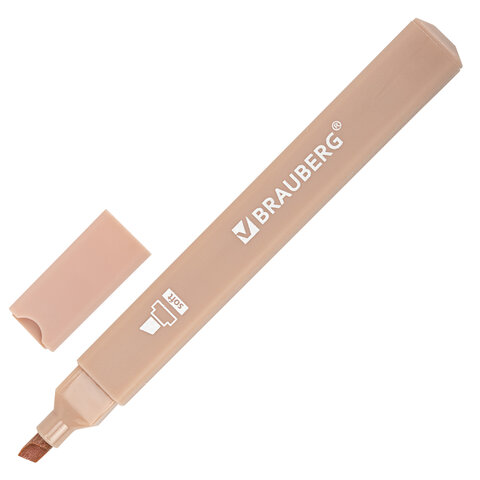 Набор текстовыделителей 6 ЦВЕТОВ МОРАНДИ, BRAUBERG "Morandi", линия