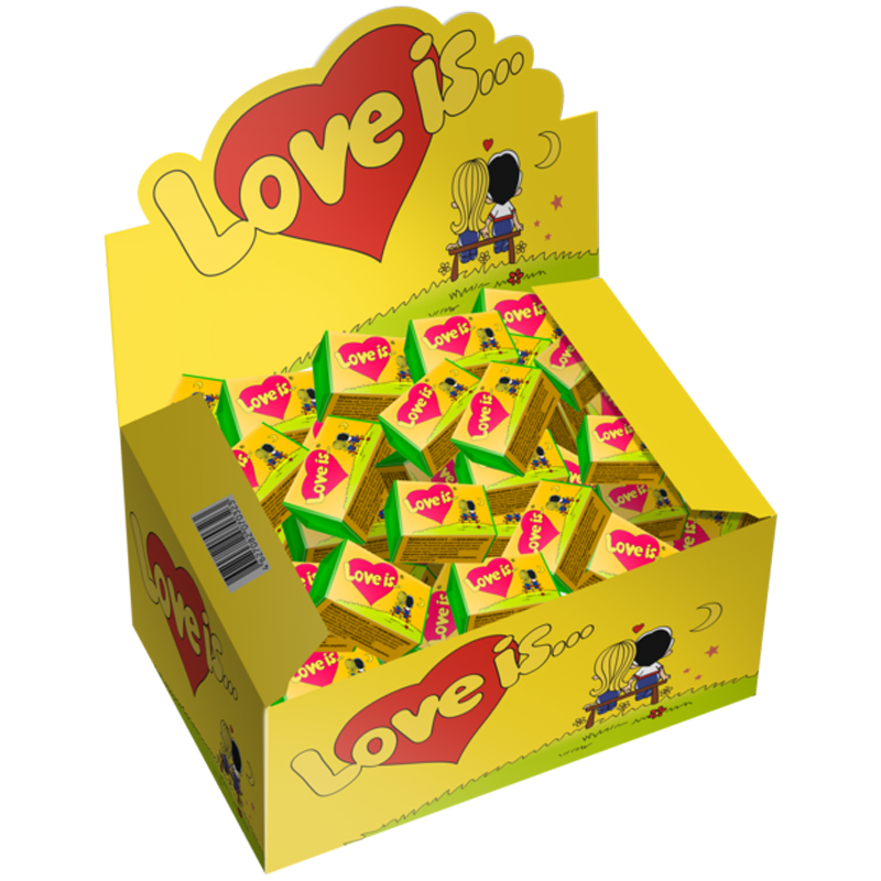 Жевательная резинка Love is…, кокос-ананас Жевательная резинка Love is…, кокос-ананас