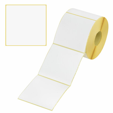 Этикетка ТермоЭко (100х100 мм), 1000 этикеток в ролике, светостойкость до 2 Этикетка ТермоЭко (100х100 мм), 1000 этикеток в ролике, светостойкость до 2