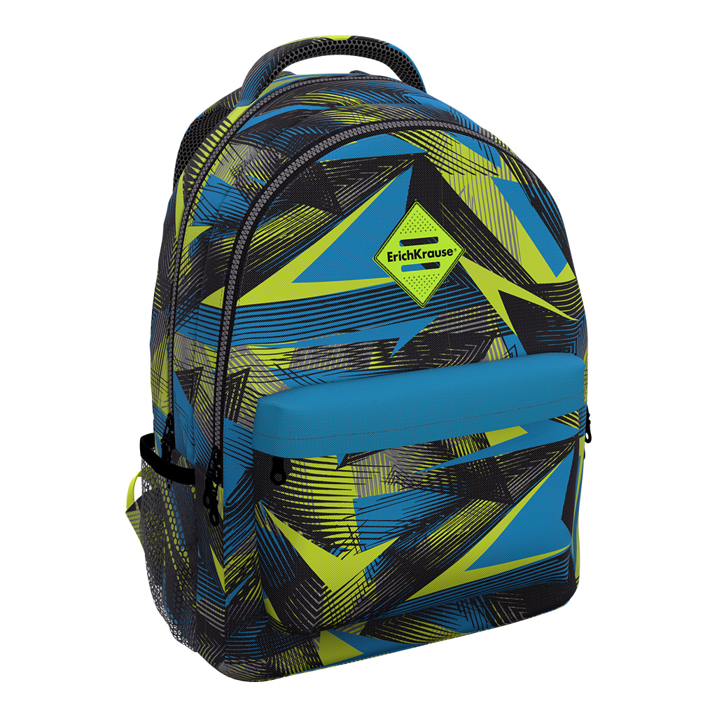 Ученический рюкзак Erich Krause® EasyLine® с двумя отделениями 20L Triangle Ученический рюкзак Erich Krause® EasyLine® с двумя отделениями 20L Triangle