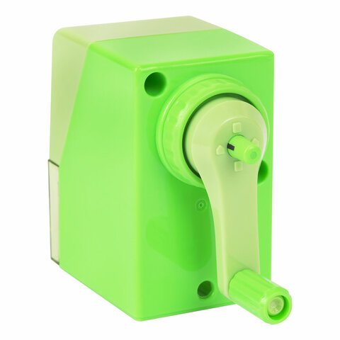 Точилка механическая ЮНЛАНДИЯ "Пастель", для чернографитных и цветных